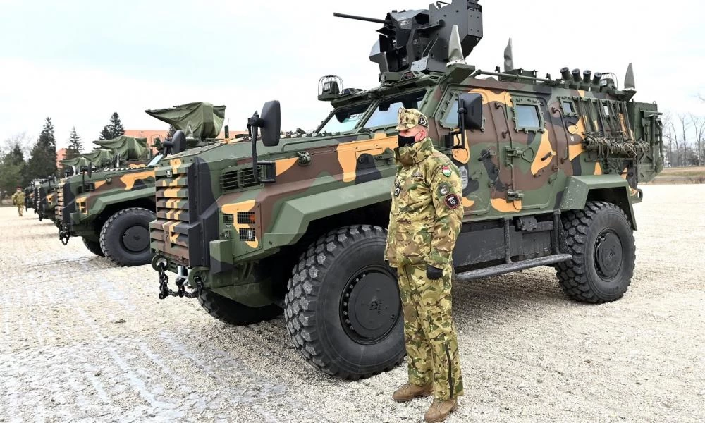 Τα πρώτα δέκα τουρκικά Gidráns σε ουγγρική στρατιωτική βάση